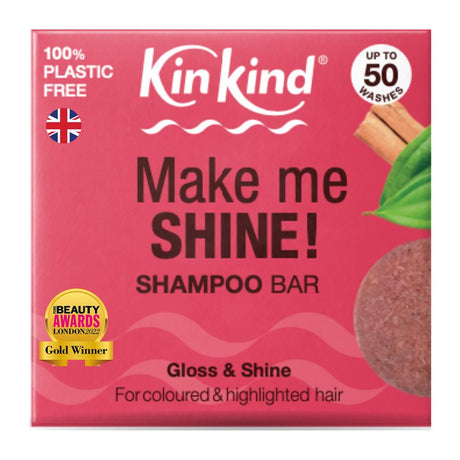 KinKind Make me SHINE! Shampoo Bar 50g - Greenlands Health Store