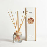 Rose and Amber Reed diffuser 27cm x 8.5cm x 8.5cm - Greenlands Health Store