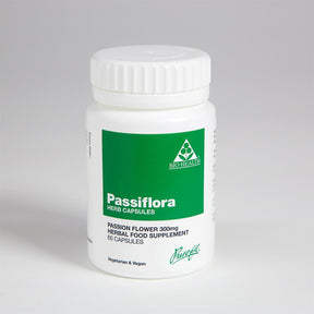 Passiflora Herb Capsules 300mg 60 Caps - Greenlands Health Store