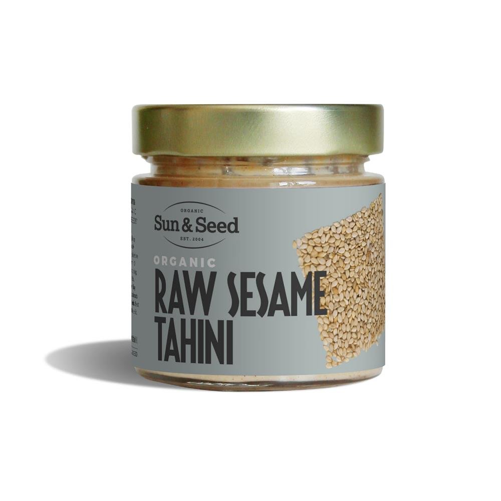 Sun and Seed Organic Raw White Sesame Tahini 200g - Greenlands Health Store