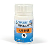 No 9 Nat Mur Tissue Salts 125 Tabs - Greenlands Health Store