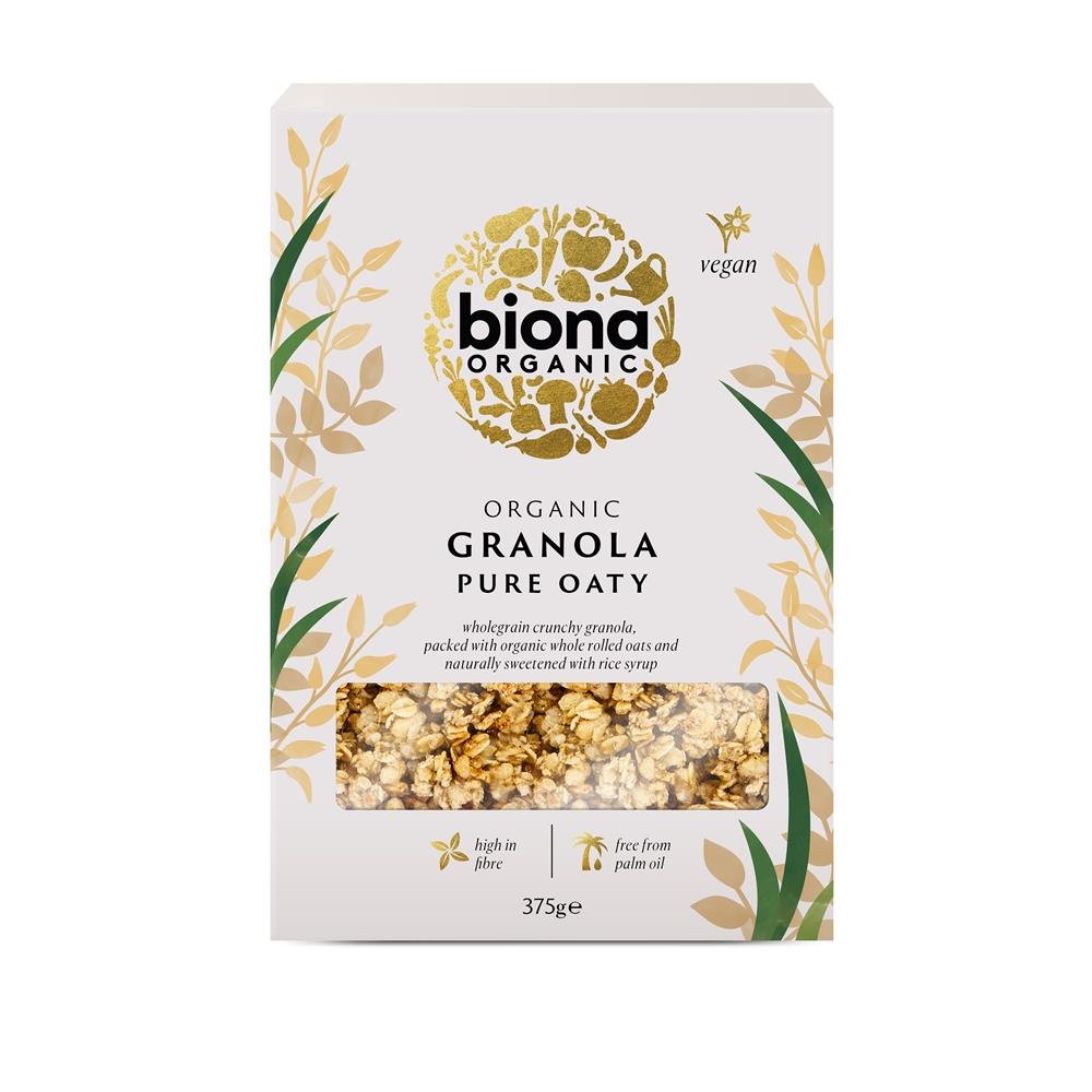 Organic Oaty Granola 375g - Greenlands Health Store