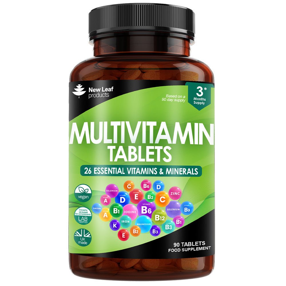 Multivitamin Plus Iron 26 Essential Vitamin & Minerals 90 Tablets - Greenlands Health Store