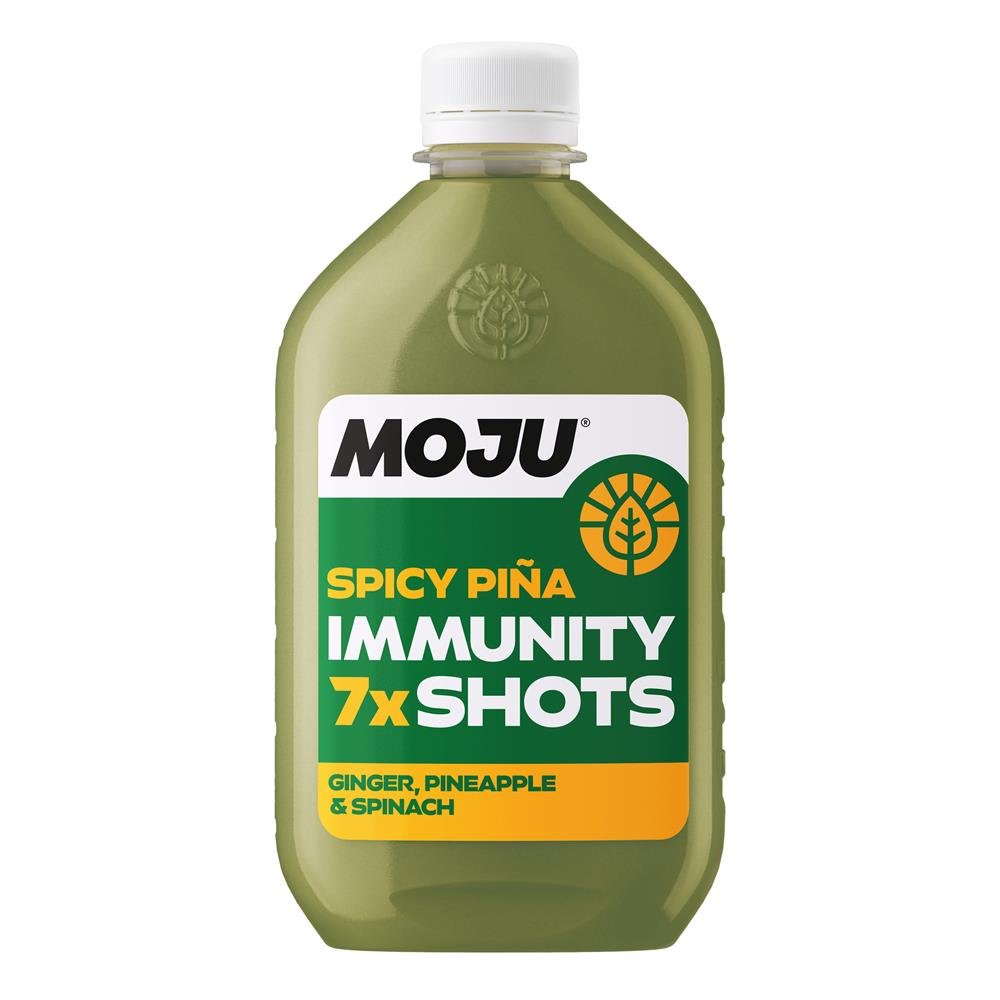 MOJU Spicy Pina Immunity Dosing 7x Shots 420ml - Greenlands Health Store