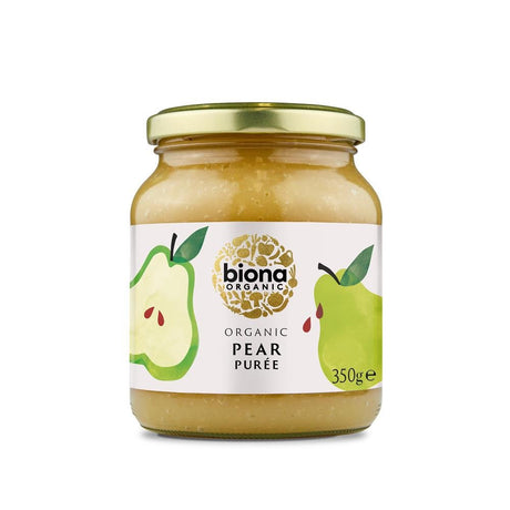 Organic Pear Puree - No Added Sugar 350g - Greenlands Health Store