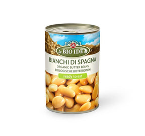 Organic Butter Beans - 400g Tin - Greenlands Health Store