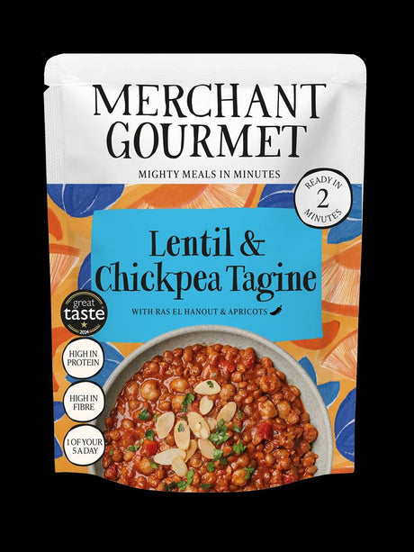 Merchant Gourmet Lentil & Chickpea Tagine 280g - Greenlands Health Store