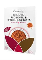 Organic Gluten Free Red Lentil & Brown Rice Pasta 250g - Greenlands Health Store