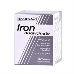 Iron Bisglycinate (Iron with Vitamin C) Tablets 30's - Greenlands Health Store