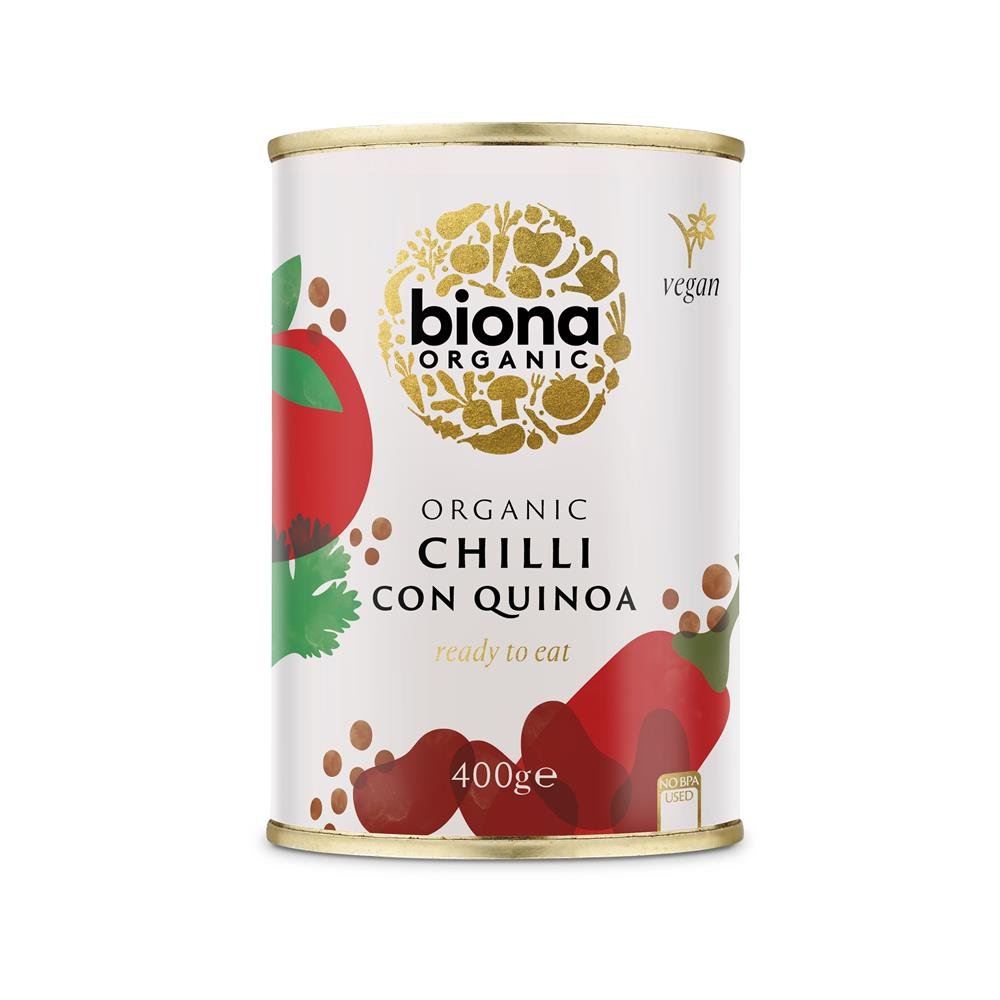 Biona Organic Chilli Con Quinoa 400g - Greenlands Health Store