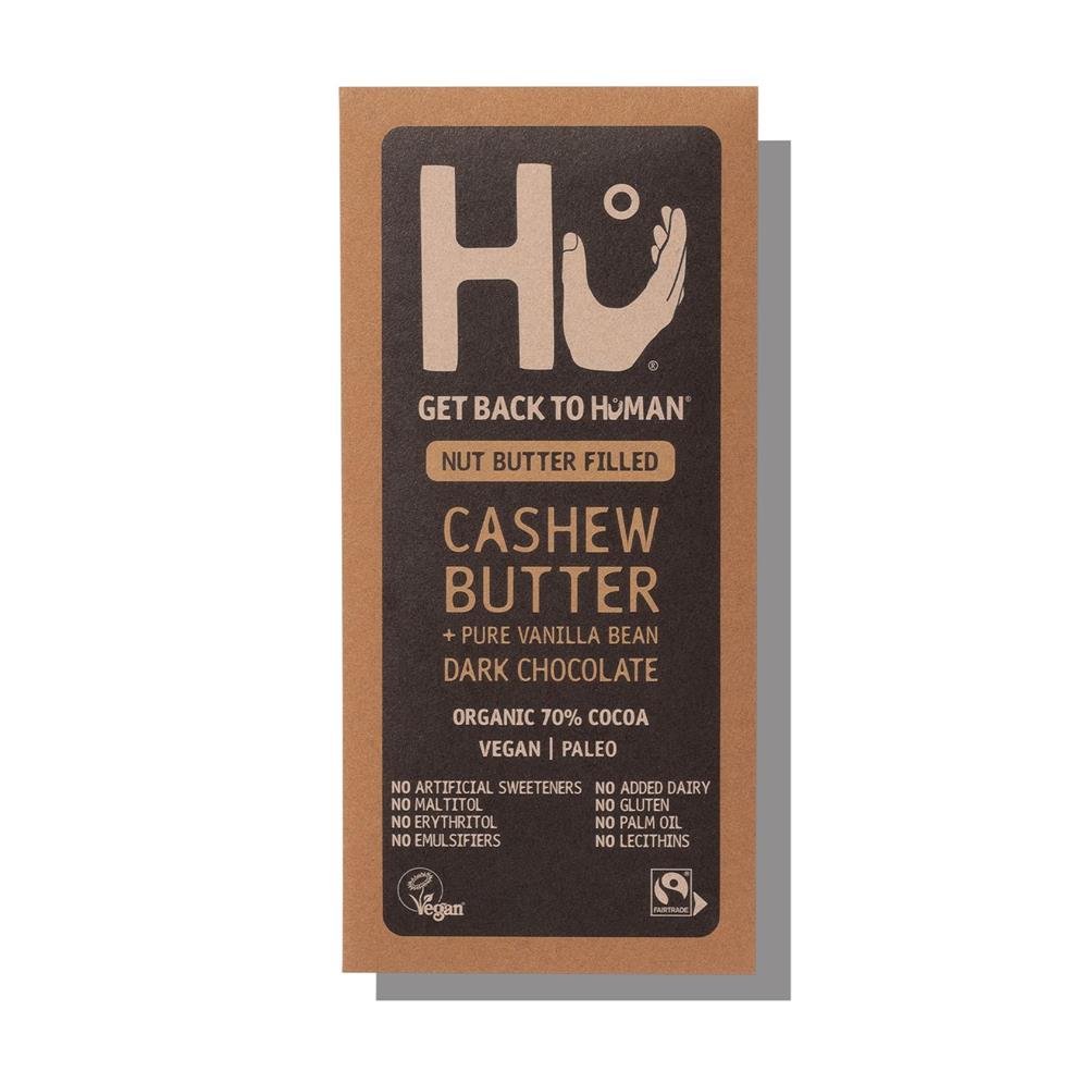 Cashew Butter and Vanilla Dark Chocolate Bar 60g - Greenlands Health Store