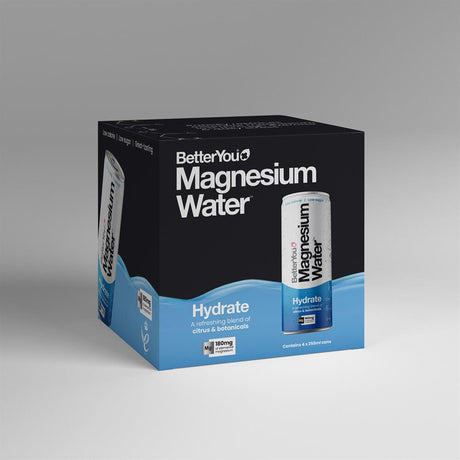 BetterYou Magnesium Water - Hydrate 4pk - Greenlands Health Store