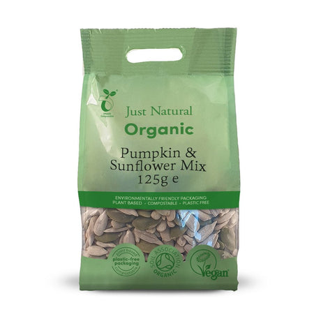 Organic Pumpkin & Sunflower Mix 125g - Greenlands Health Store
