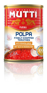 Mutti Polpa with Garlic 400g - Greenlands Health Store