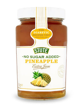 Stute No Sugar Added Pineapple Jam 430g - Greenlands Health Store