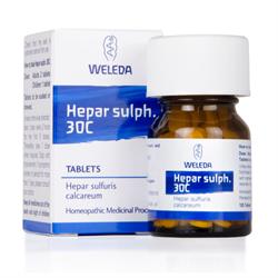 Hepar Sulph 30C - 125 tabs - Greenlands Health Store