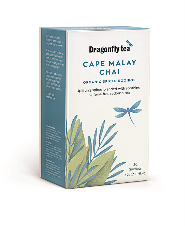 Organic Cape Malay Chai Spiced Rooibos 20 bag - Greenlands Health Store