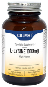 L - LYSINE 1000mg 90 Tabs - Greenlands Health Store