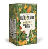 Organic Green Tea & Ginger 20 bags - Greenlands Health Store