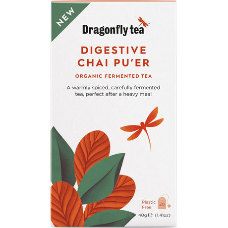 Digestive Chai Pu'er Organic Fermented Tea - Greenlands Health Store
