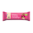 Organic Granola Bar Almond Cranberry 40g - Greenlands Health Store