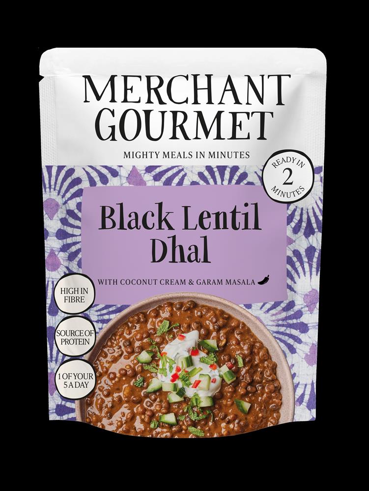 Merchant Gourmet Black Lentil Dhal 280g - Greenlands Health Store