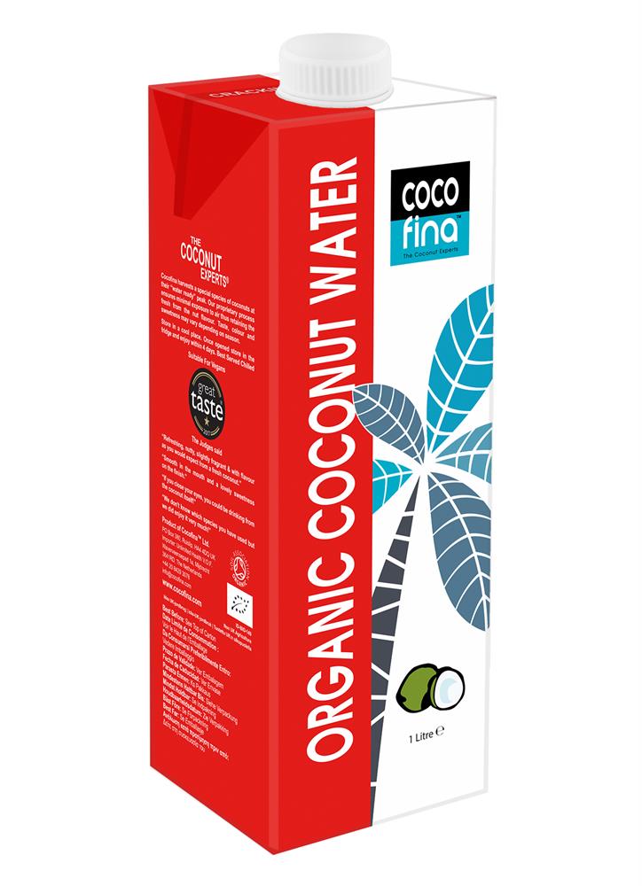 Cocofina Organic Coconut Water 1L - Greenlands Health Store