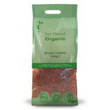 Organic Brown Linseed 500g - Greenlands Health Store