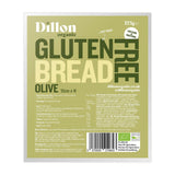 Dillon Organic Sliced Gluten Free Olive Bread 275g - Greenlands Health Store