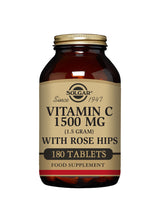 Solgar® Vitamin C 1500 mg (1.5 grams) with Rose Hips Tablets - Greenlands Health Store