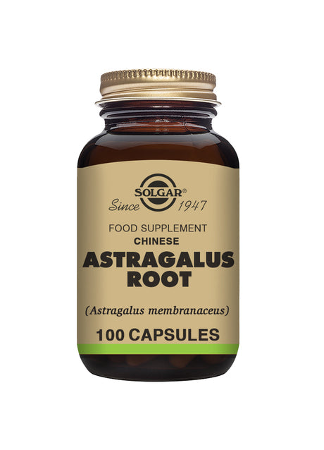 Solgar® Chinese Astragalus Root Vegetable Capsules - Pack of 100 - Greenlands Health Store