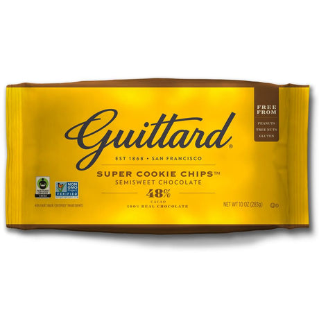 Guittard 48% Super Cookie Chocolate Baking Chips. 283g - Greenlands Health Store