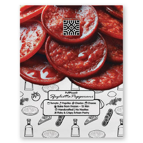 Sfoglietta Pepperoni Italian Mini Puff Pastry Pizzas 560g - Greenlands Health Store
