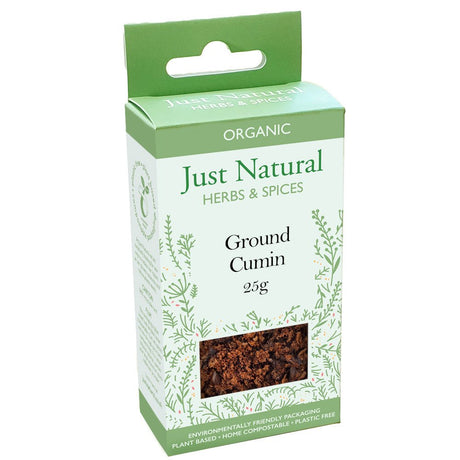 Organic Ground Cumin (Box) 25g - Greenlands Health Store