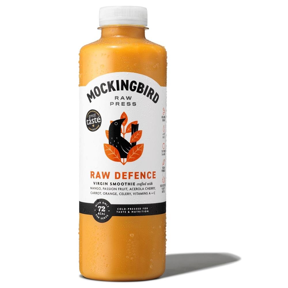 Mockingbird Raw Defence Smoothie 750ml - Greenlands Health Store