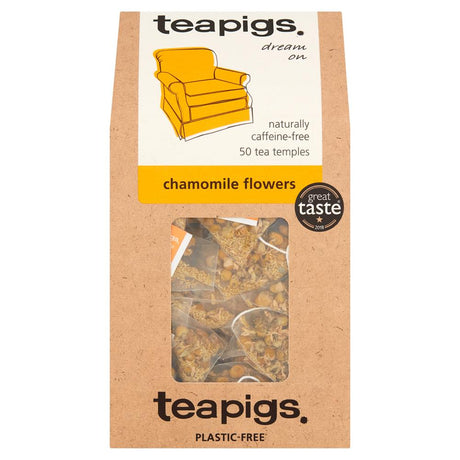 Chamomile Flowers 50 tea temples - Greenlands Health Store