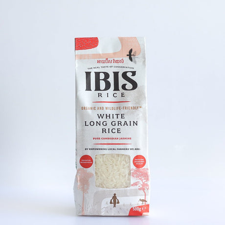 Organic White Long Grain Rice Jasmine 500g - Greenlands Health Store
