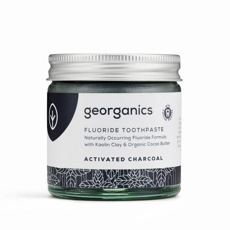 Fluoride Toothpaste - Charcoal - 60ml - Greenlands Health Store