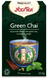 Yogi Tea Green Chai Organic 17 Bag - Greenlands Health Store