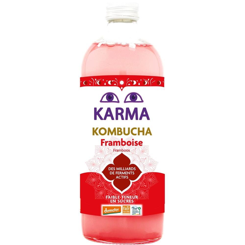 Kombucha Raspeberry 1L - Greenlands Health Store