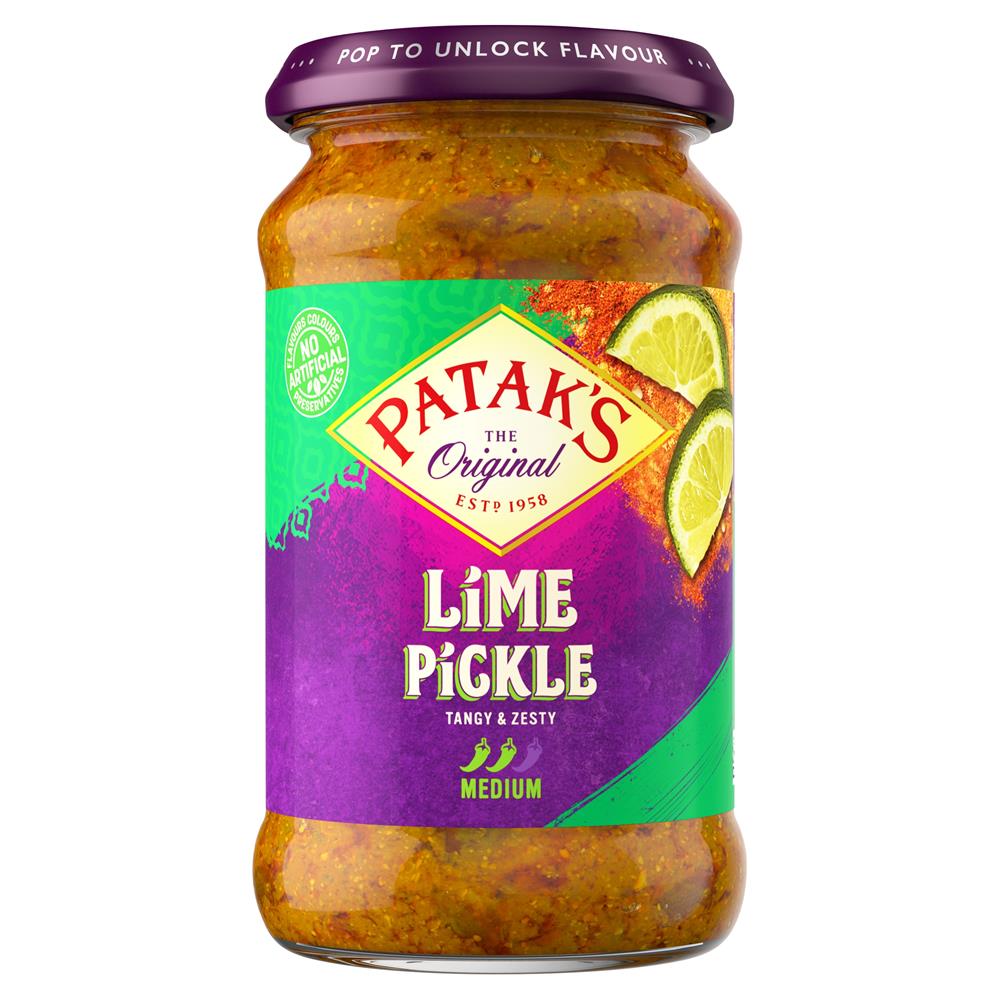 Pataks Lime Pickle 283g - Greenlands Health Store