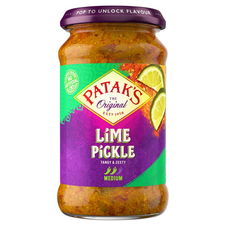 Pataks Lime Pickle 283g - Greenlands Health Store