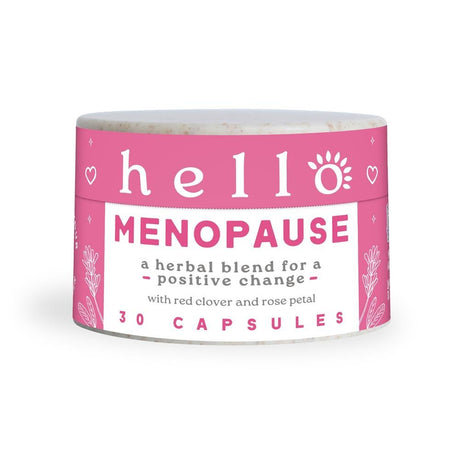 Hello Menopause menopause support 400mg 30 caps - Greenlands Health Store