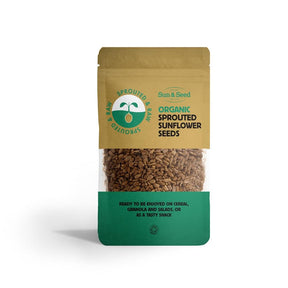 Organic Sprouted & Raw Sunflower Seeds 250g - Greenlands Health Store