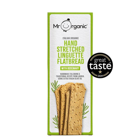 Mr Organic Flatbread with Rosemary 150g - Greenlands Health Store