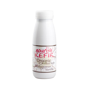 Organic Madagascan Vanilla Kefir 250ml - Greenlands Health Store