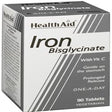 Iron Bisglycinate (Iron with Vitamin C) - 90 Tablets - Greenlands Health Store