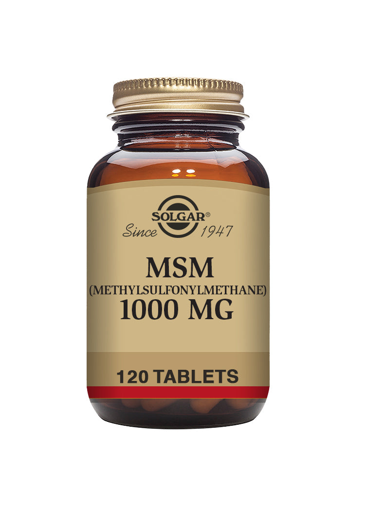 Solgar® MSM 1000 mg Tablets - Greenlands Health Store