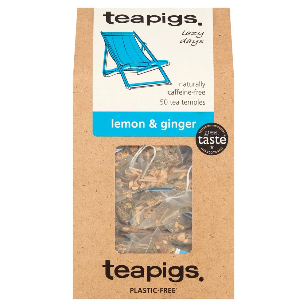Lemon & Ginger 50 tea temples - Greenlands Health Store