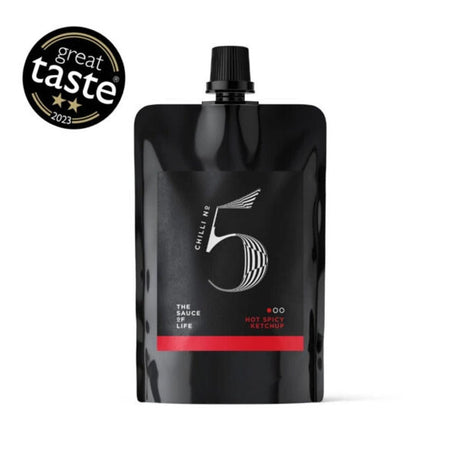 Chilli No.5 Wasabi Hot Sauce Pouch 100ml - Greenlands Health Store
